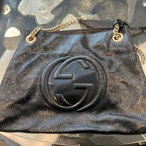 Gucci Soho Patent Leather Bag